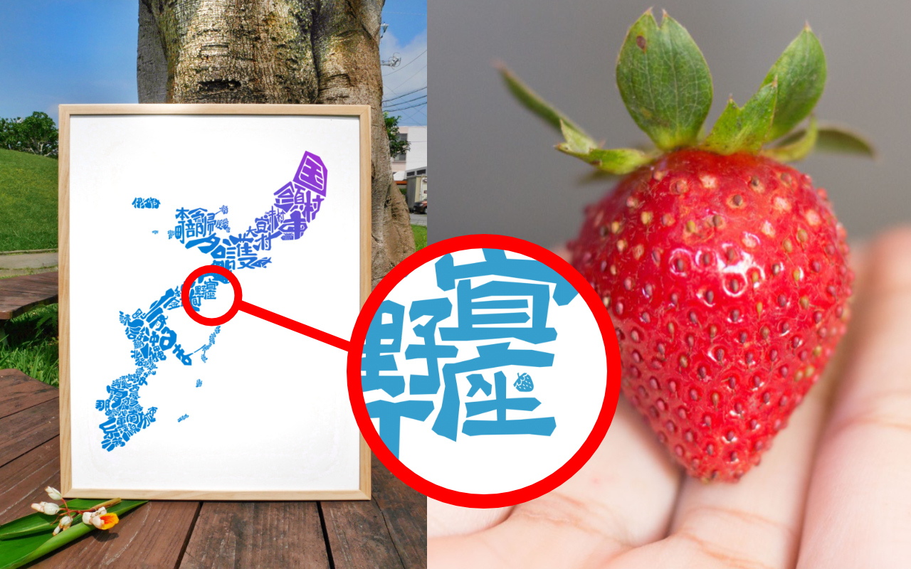 Secret In The Okinawa Map #10: Strawberry In Ginoza