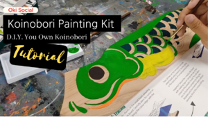 koinobori painting kit tutorial