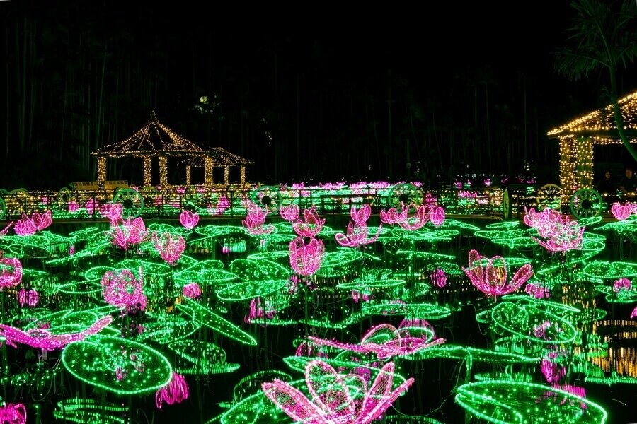 Okinawa Southeast Botanical Garden Illumination 2023