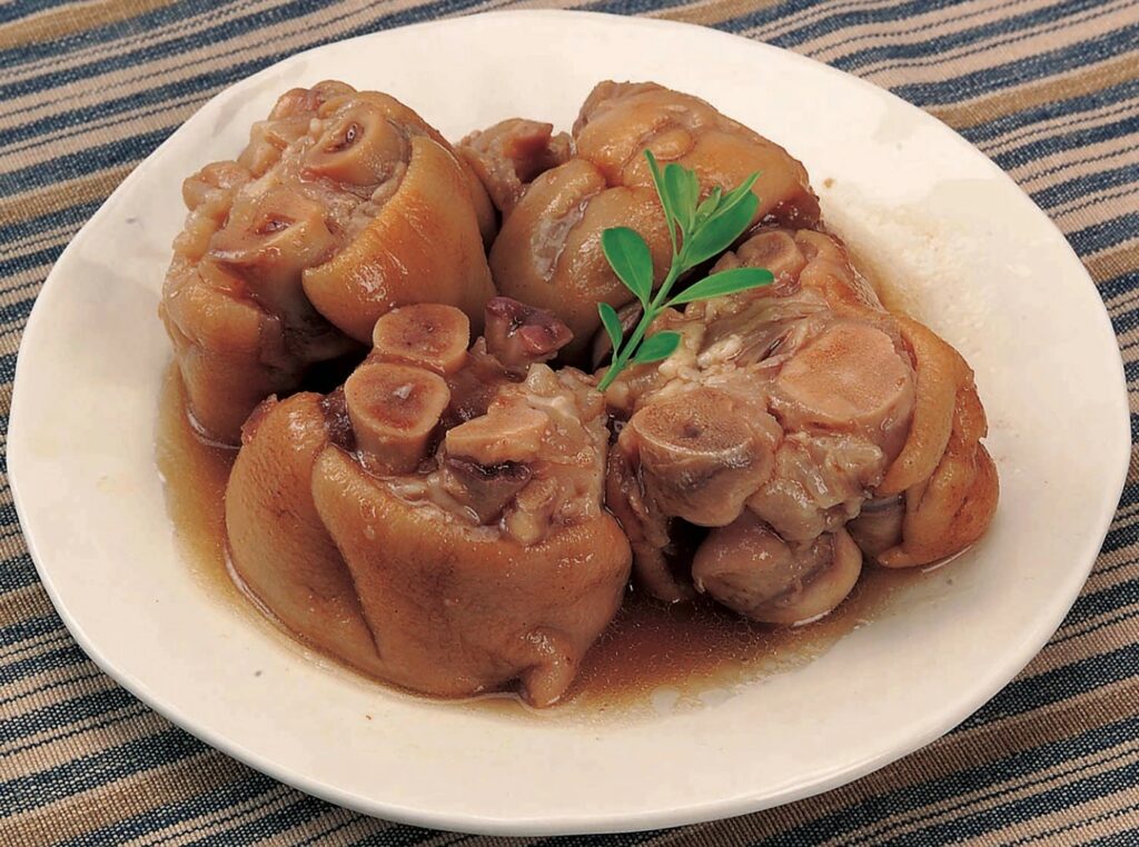 Okinawa tebichi pork feet