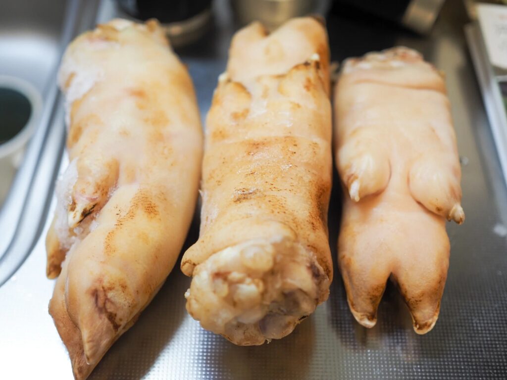 Okinawa tebichi pork feet