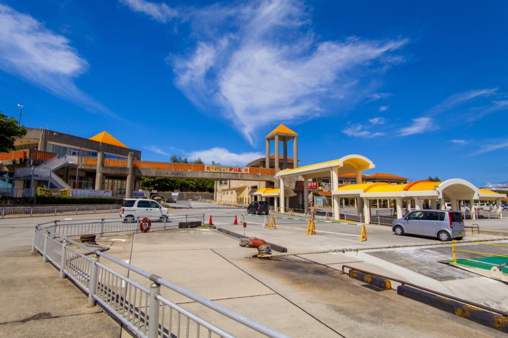 IE Jima Okinawa Ferry Port